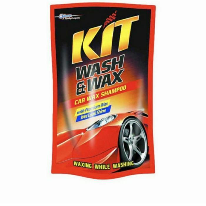 Kit Wash & Wax Car Wax Shampoo / Shampo Mobil Isi Ulang 800Ml (60547)