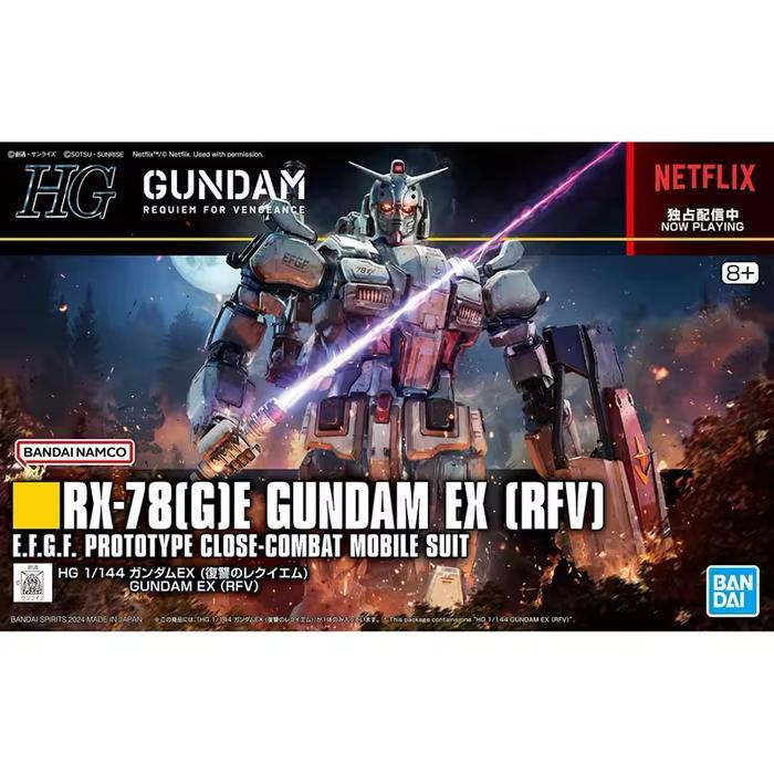 MURAH Bandai Original HG 1/144 RX-78(G)E Gundam EX [RFV] Requiem For Vengeance Rx 78 2