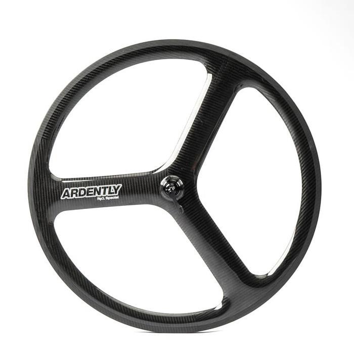 Ardently Trispoke Carbon Ardently 700C Fixie Roda Kereta Dengan Bahan Carbon Sepeda
