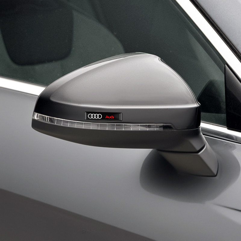 4/10PCS 3D Epoxy Car Sticker Flags Emblem Decal Decorating For Audi A4 B8 B6 B7 A3 A6 C7 C6 A5 A4 Q5