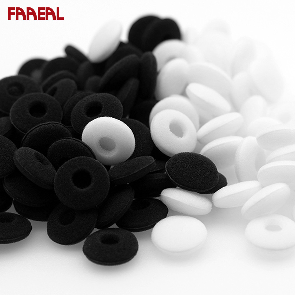 Faaeal 15Pairs Replacement Earpads Earphone Eartips Soft Foam Earbuds Cushions Ear Pads Sponge