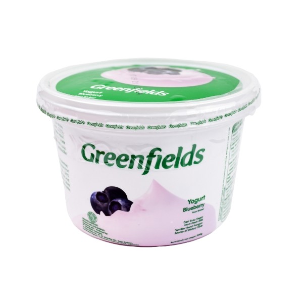 GREENFIELDS YOGURT BLUEBERRY 500 GR