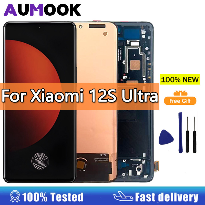 6.73"New AMOLED Screen For Xiaomi 12S Ultra LCD Display Touch Screen Digitizer For Xiaomi 12S Ultra