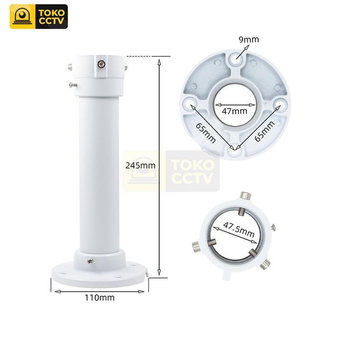 BERGARANSI Cket Cctv Camera Speed Dome Ptz Cket Cctv Ptz Plafon Cket Cctv Ptz Dinding Kamera Plastik