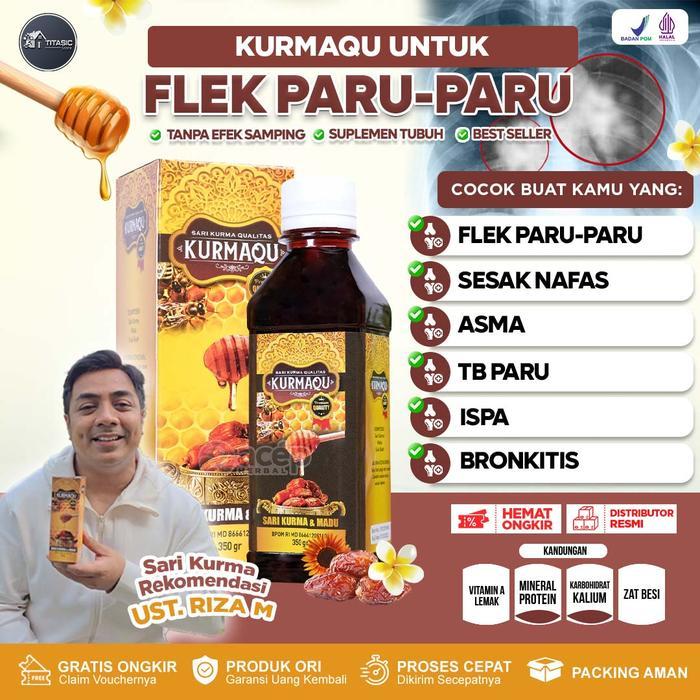 KURMAQU PEMBERSIH FLEK PARU PARU ANAK DAN DEWASA SESAK NAFAS ASMA TB PARU RADANG TENGGOROKAN MADU
