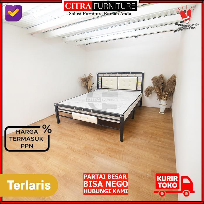 Ranjang Besi Minimalis 200X200