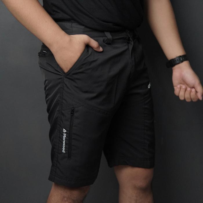 Eiger Sport Hike - Celana Pendek Gunung Pria Wanita Seri Ironwood Quick Dry - Celana Pendek Outdoor