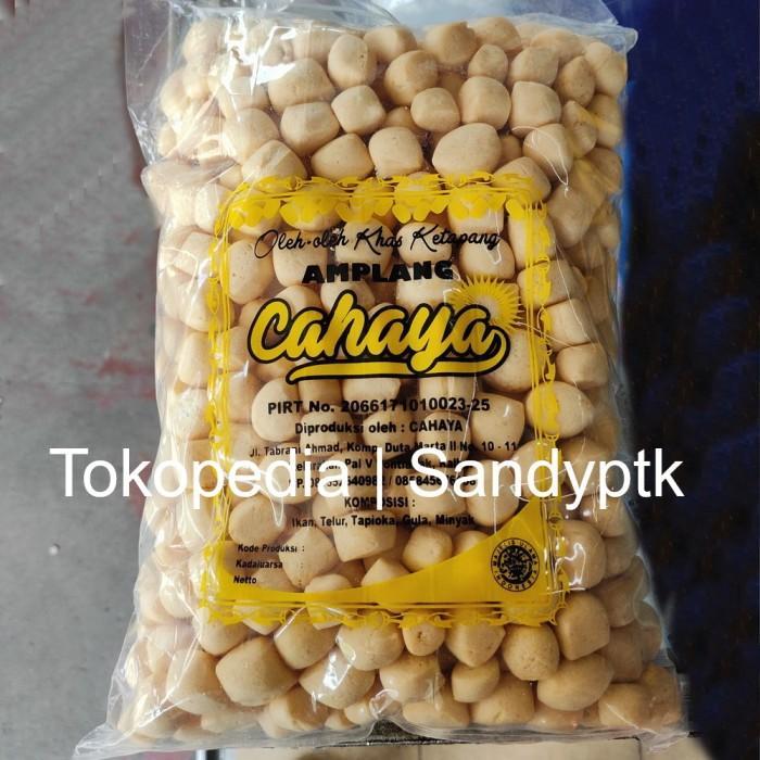 Snack Amplang Ikan Getas CAHAYA Jumbo Dulunya OBIC Ketapang