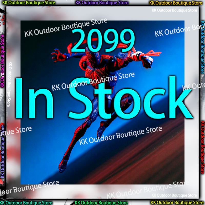 In Stock Ct Toys Spiderman 2099 Figure Amazing Spider-Man Across The Spider-Verse Anime Action