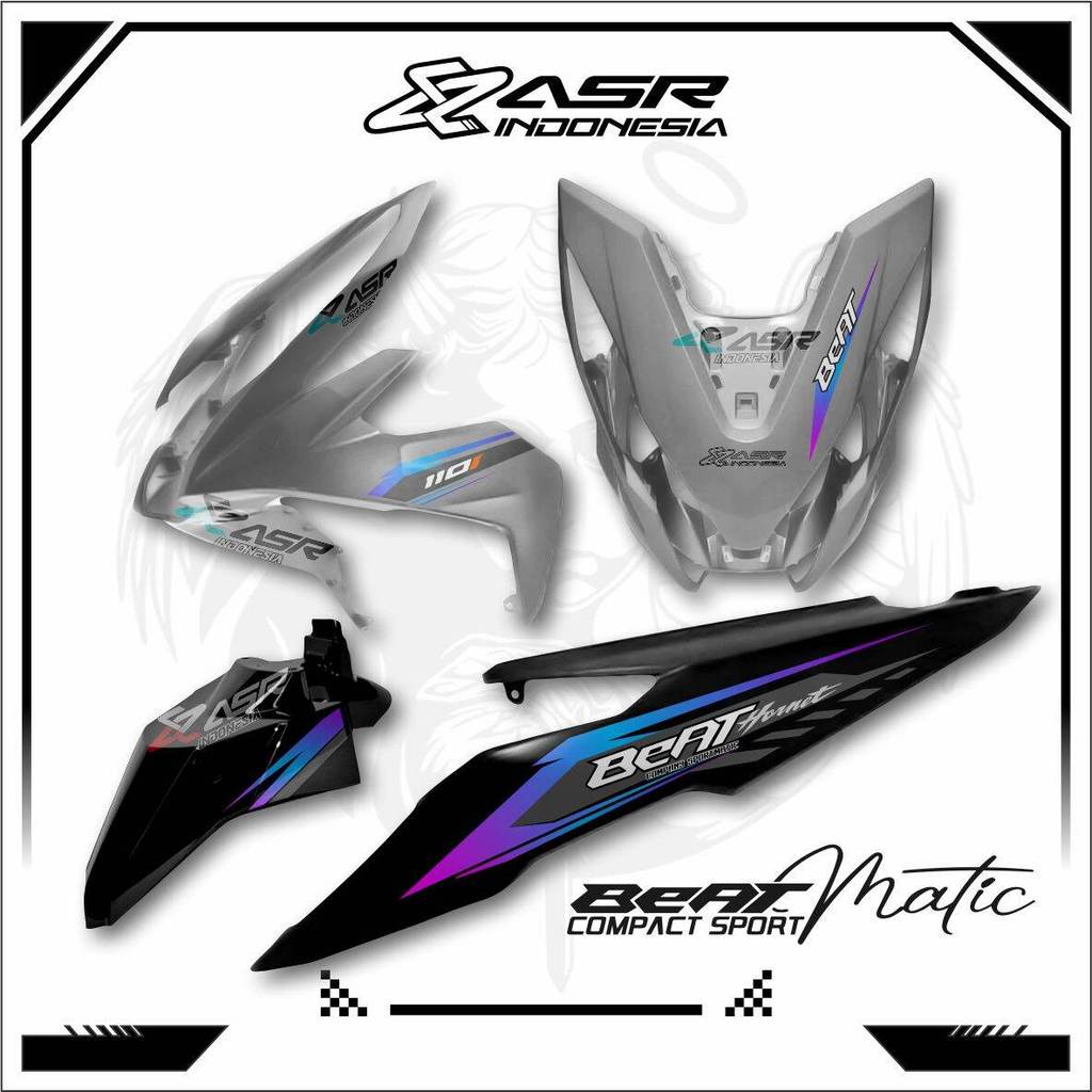 STRIPING BEAT ESP 2017 MOTIF HORNET TRANSPARAN