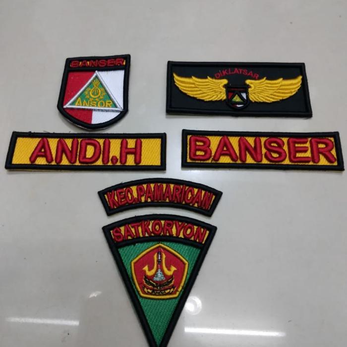 Atribut banser timbul 01