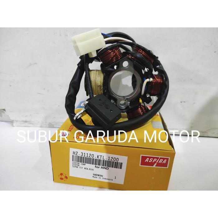 Spul Set Supra Fit New Revo 100 Merk Aspira Spull Pulser Kualitas Ori