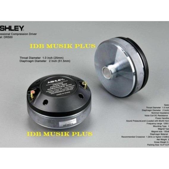 Driver Tweeter Ashley Dr500S Dr 500S Original Ashley