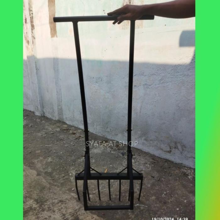CANGKUL GARPU MODERN 7 GIGI Lebar 50 cm/ cangkul penggembur tanah