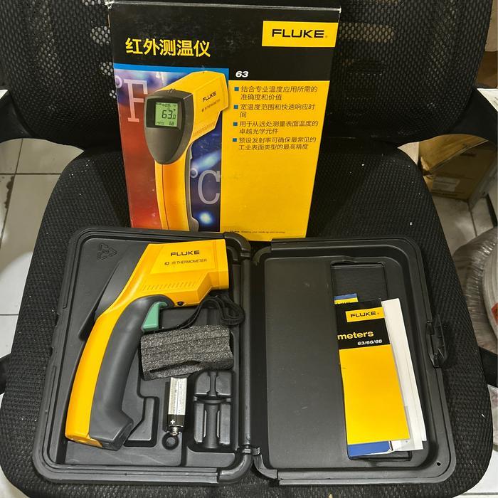 FLUKE 63 IR THERMOMETER FLUKE 63IR THERMOMETER ORIGINAL