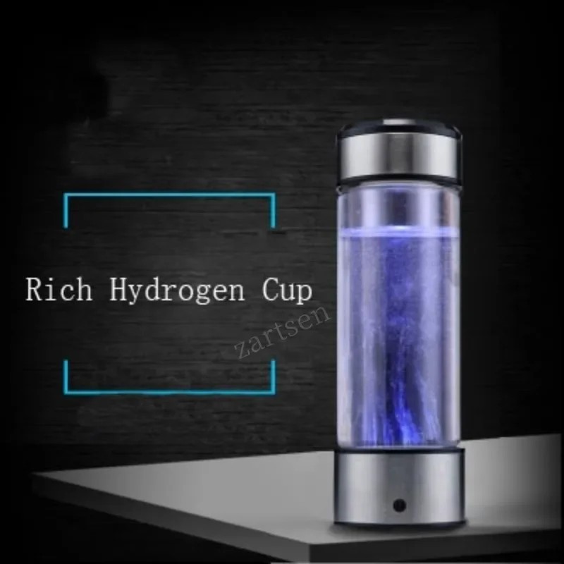 Hydrogen Rich Water Generator Electrolysis Antioxidant Alkaline Water Ionizer Bottle Anti-fatigue