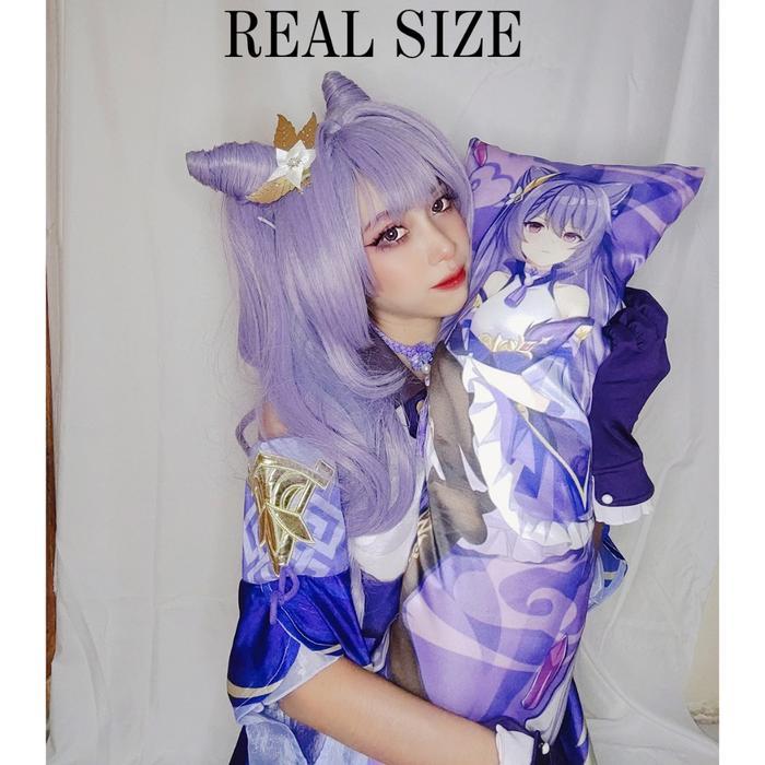 DAKIMAKURA MINI Genshin Impact YAE MIKO Bantal Anime Waifu Mini