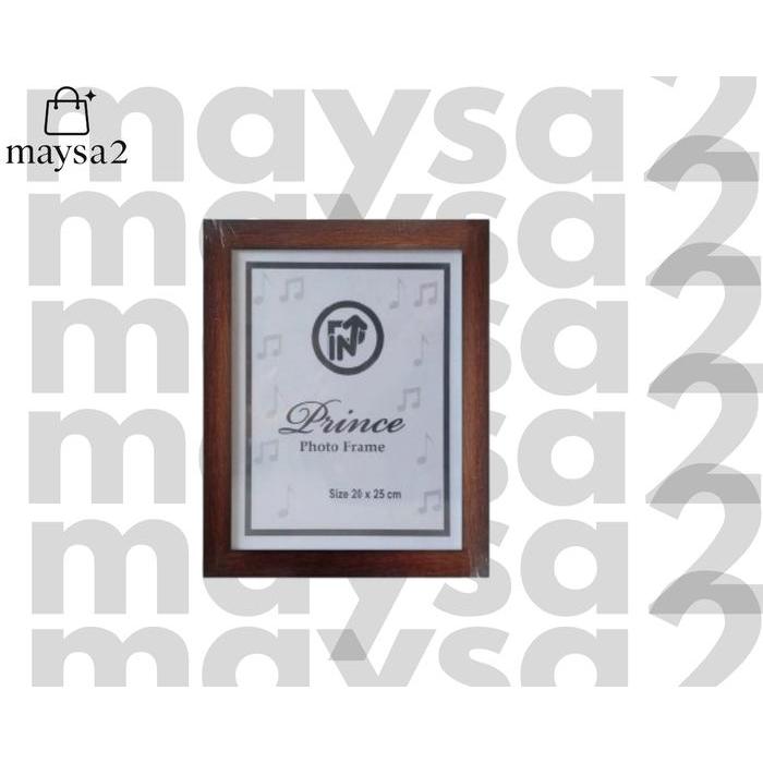 "New" bingkai/pigura/frame minimalis 10r(20x25) hitam &putih polos