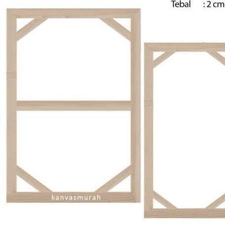 "New" spanram kayu 30x40/40x50/40x60 frame