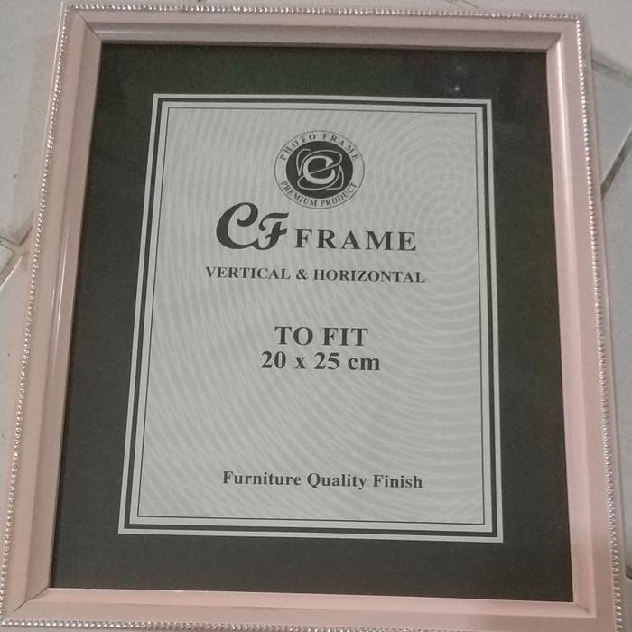 "New" Grosir Bingkai Kayu 8R / 10R ( ukuran foto 20 x 25 cm) Cuci Gudang
