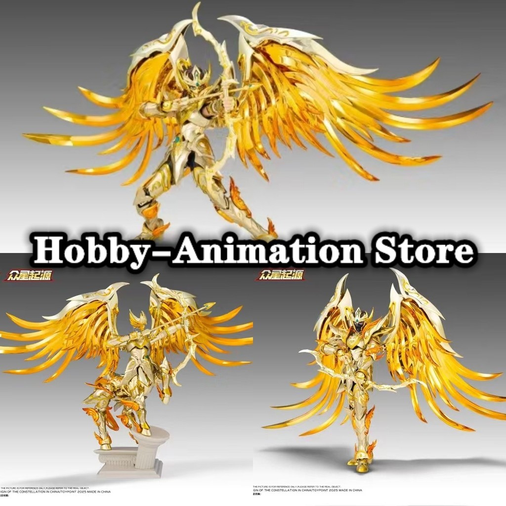 [ In-Stock ] Toypoint Saint Seiya Myth Cloth Soul of God SOG EX Sagittarius Aiolos And Totem Action
