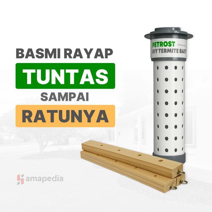 Umpan Rayap Tanah / Racun Rayap Sampai Ratu / Obat Anti Rayap Baiting System