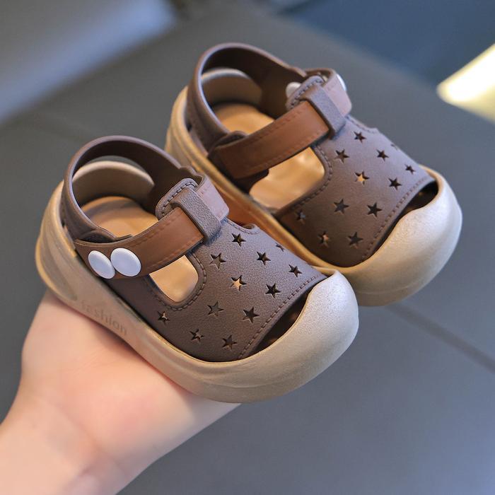 Bata Tomkins - B434 Sepatu Sandal Anak Bayi Laki Laki Perempuan Lucu Bahan Karet Kaki Anak-Anak