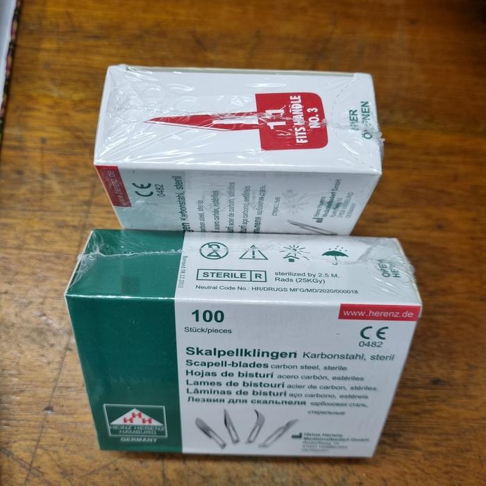 BISTURI AESCULAP B BRAUN ORIGINAL TERSEDIA NO 10,11,12,15,20,22,23