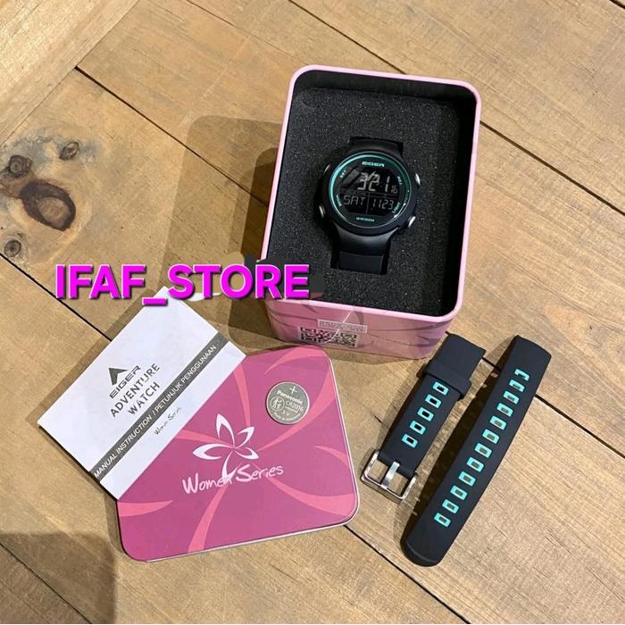 Eiger Shasta Ws-Mdw Watch Hitam Pink