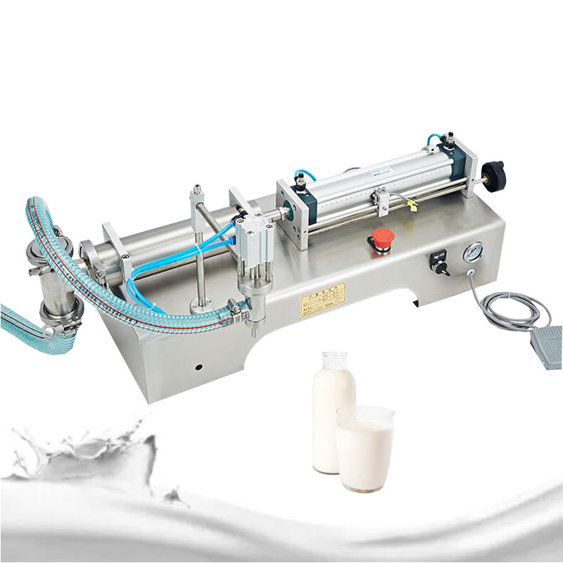 JUAL Horizontal Single-head Filling Machine Beer Beverage Liquid Filling Machine Automatic Quantitat