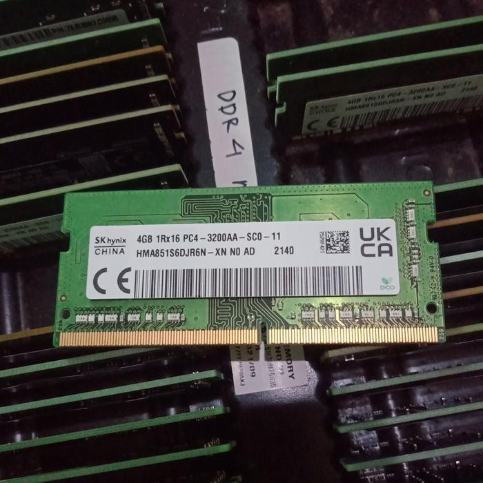 Sodimm ram memory laptop 4gb ddr4 pc4 3200aa 3200mhz SKHYNIX