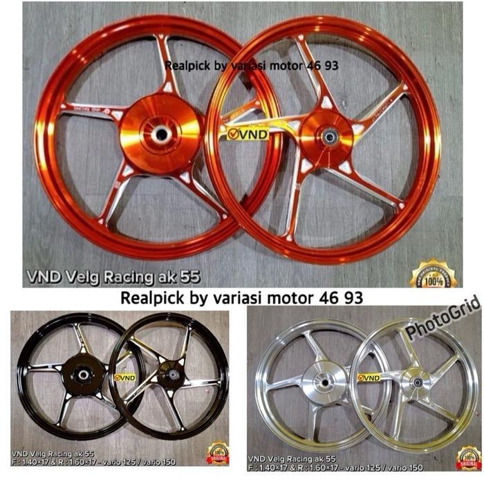 VND Velg AK 55 ring 17 vario 150/ vario 125 pelek velg vnd ak55 ring 17