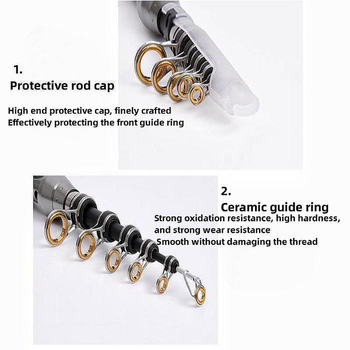 Pancing Laut Fishing Rod Spinning Fishing Rod 2.1M-3.6M Joran Pancing Fishing Rod Casting Rod Daiwa
