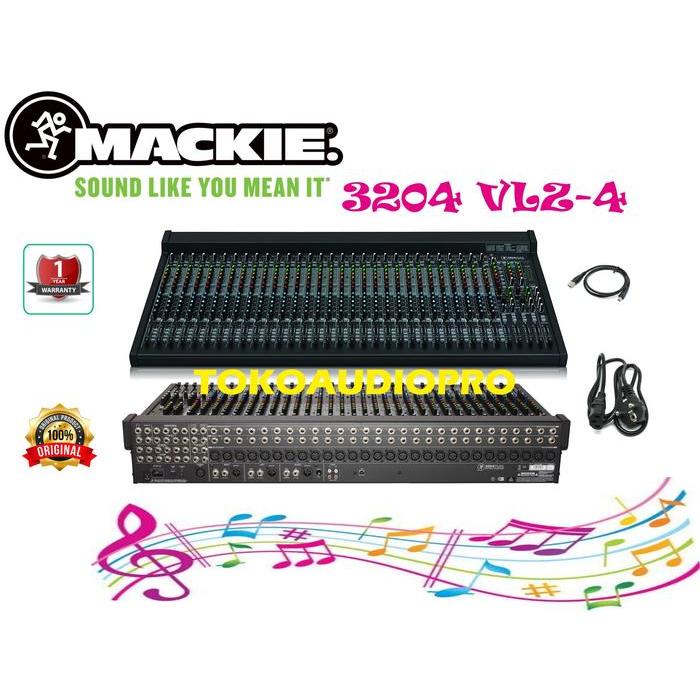 Mackie 3204 Vlz4 32-Channel Mixer Original 3204Vlz4 Co