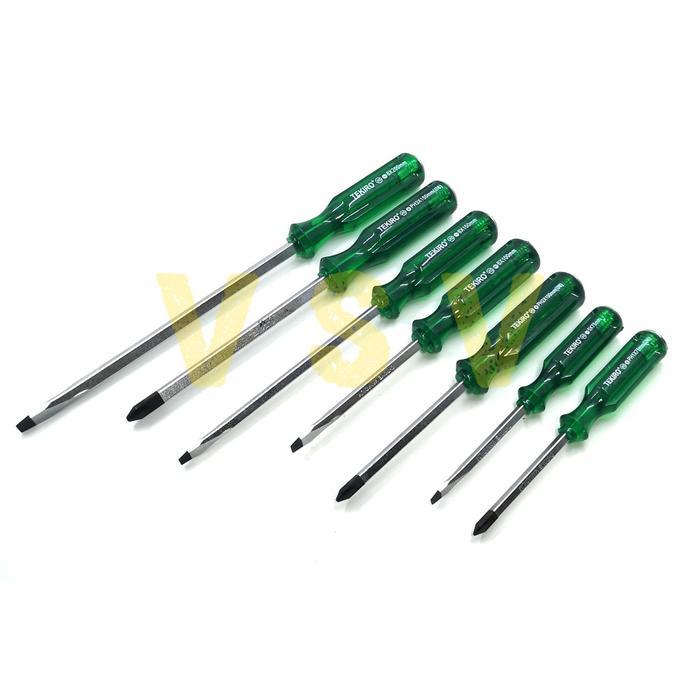 "New" TEKIRO OBENG Go thru set 7pc / Obeng set 7pc / Obeng tembus