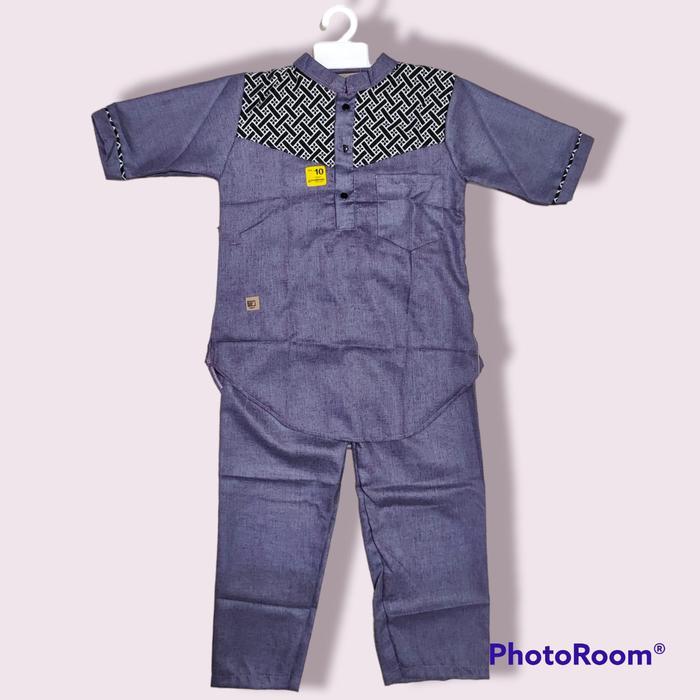 Baju Muslim Koko Madina Anak Laki Laki Umur 2-13 Tahun