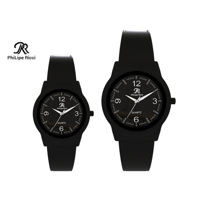Sale Terlaris Philipe Ricci Jam Tangan Couple Terbaru Analog Original 6558 Free Box
