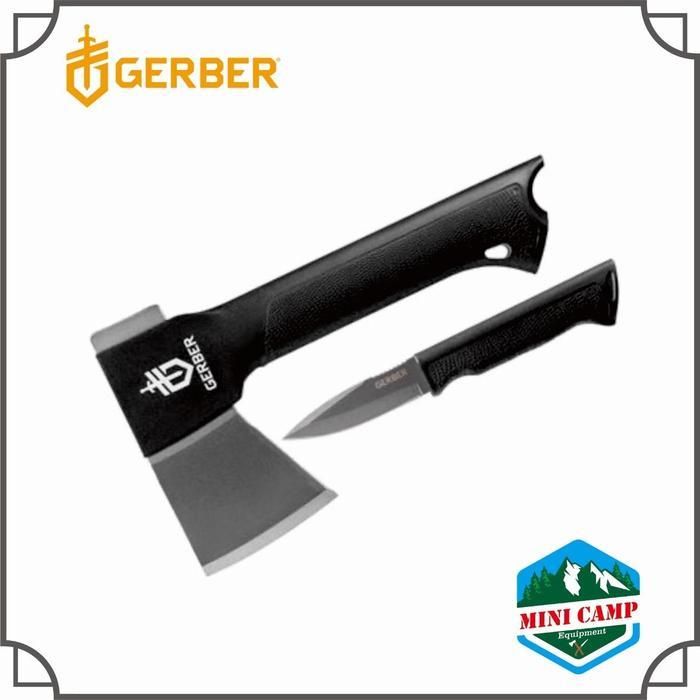 Gerber Gator Combo Axe (Axe &Knife + Sheath) - Kapak Dan Pisau Outdoor