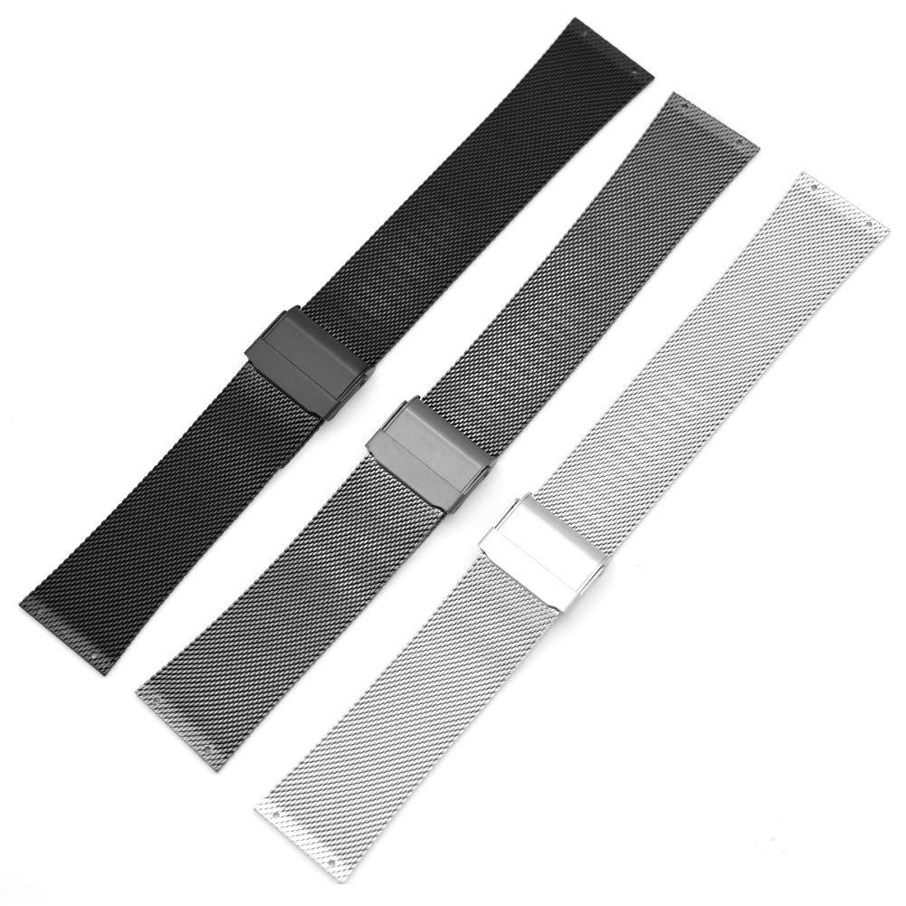 22Mm Screwing Stainless Steel Watch Strap Replacement For Skagen