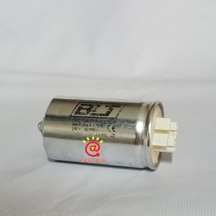 Kapasitor Tabung 30 Mf / Kapasitor 2 Pin 30Mf