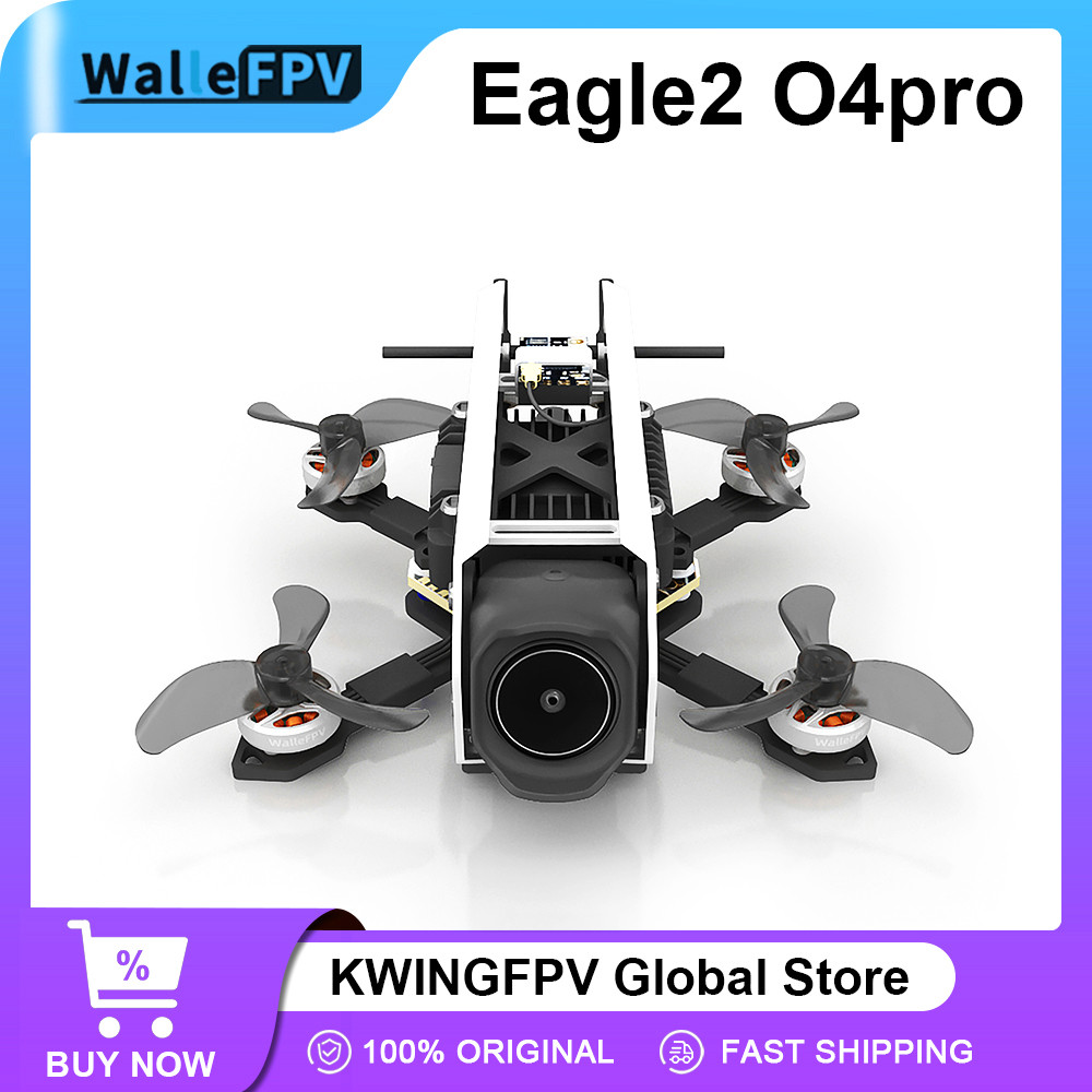 WalleFPV Eagle2 1.6inch Eagle 2 Brushless Quadcopter 2025 Mini Smart FPV RC Drones PNP / O4 PRO 4K