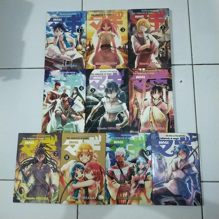 Komik Magi dan Petualangan Sinbad Cabutan