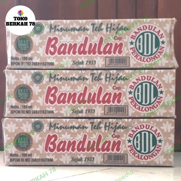 Teh Bandulan Gelas / Teh Hijau Bandulan Gelas 180 Ml ( Karton ) Best Seller