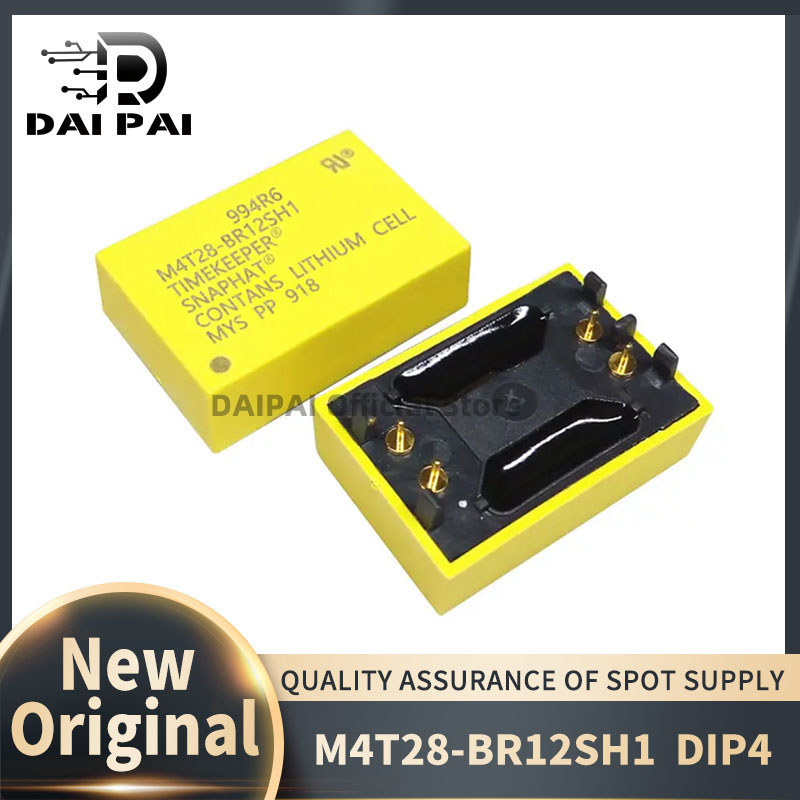 New (10PCS-20PCS) 100% New original M4T28-BR12SH1 M4T28BR12SH1 M4T28 DIP-4 Battery timer in stock