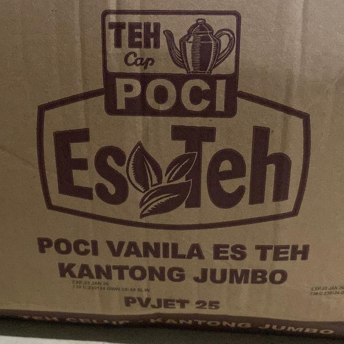 "New" Teh poci jasmin & Vanilla kantong jumbo Tea