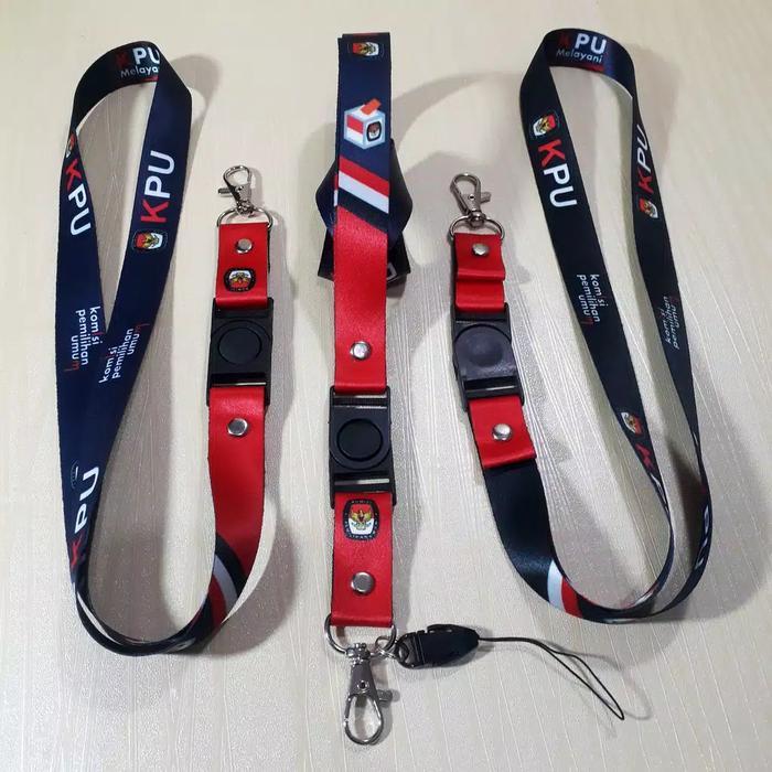 Kpu Lanyard Tali Gantungan Id Card-Holder Printing