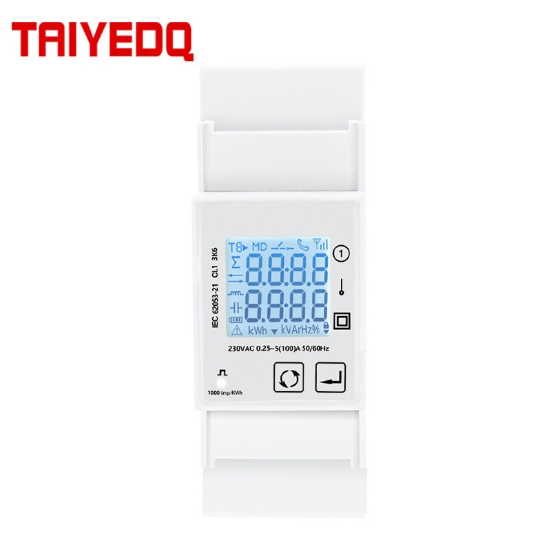 SDM 230V Modbus Singe Phase Energy Meter Pulse/Modbus output RS485 SCADA Systems Electricity Kwh