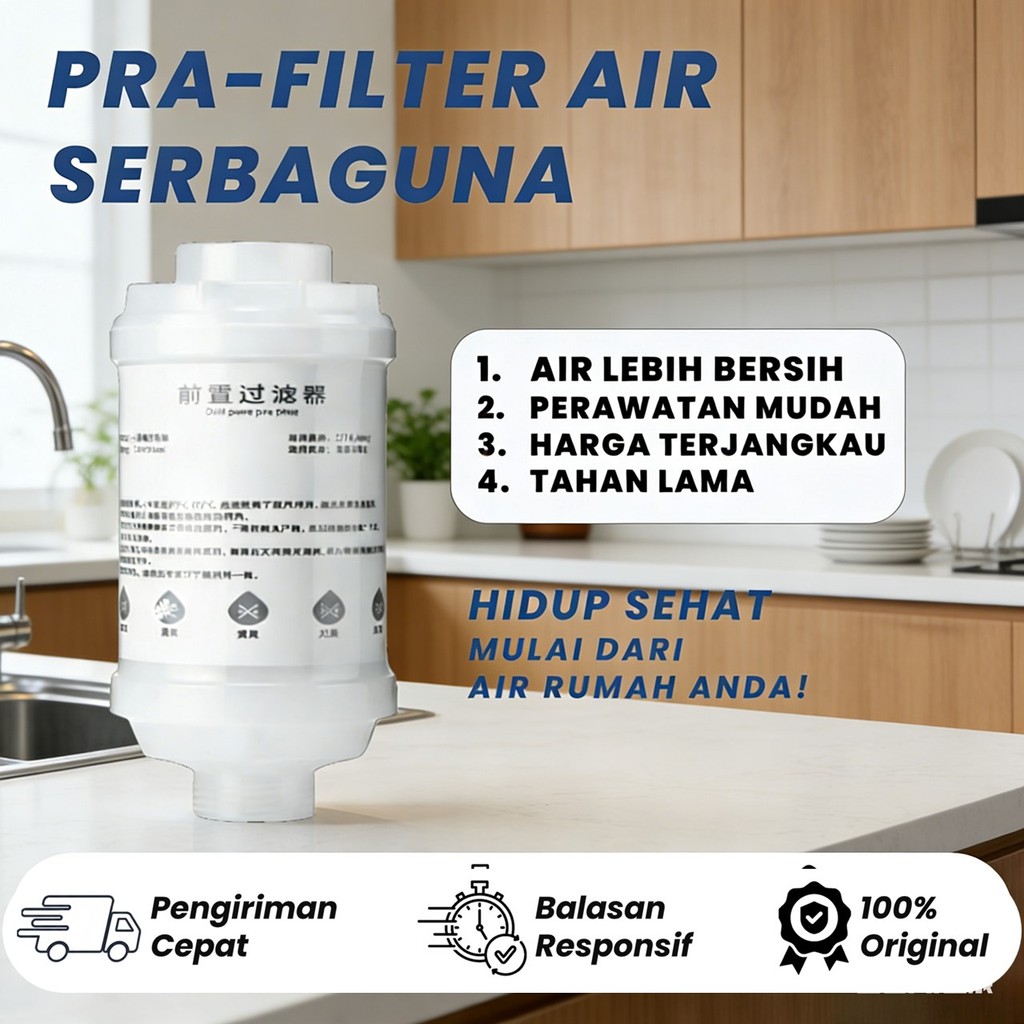 Penyaring Keran Filter Air Saringan Filter Wastafel Tempat Filter Kran Air Filter Saringan Air Kran 