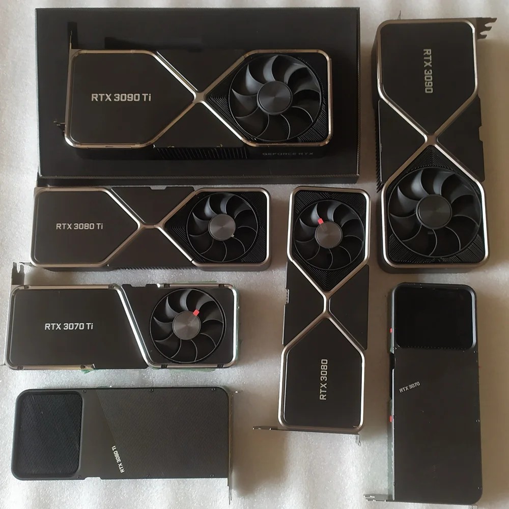 1Pcs Original Used For Nvidia RTX3060Ti, RTX3070,RTX3080,RTX3090Ti,3080Ti,3070Ti Series HeatSink