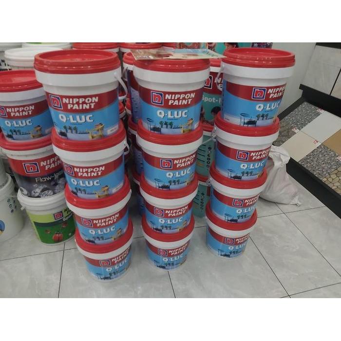 Cat Tembok Qluc 25Kg / Q-Luc 25 Kg / Pail ( Khusus Gojek + Grab ) Tbk